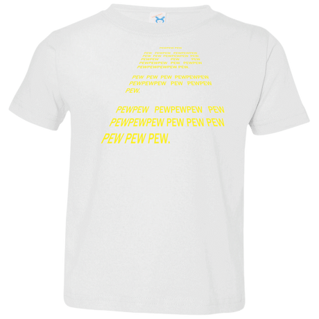 T-Shirts White / 2T Pew Pew Pew Toddler Premium T-Shirt