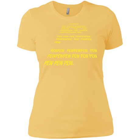 T-Shirts Banana Cream/ / X-Small Pew Pew Pew Women's Premium T-Shirt