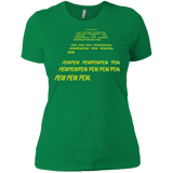 T-Shirts Kelly Green / X-Small Pew Pew Pew Women's Premium T-Shirt