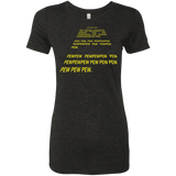 T-Shirts Vintage Black / S Pew Pew Pew Women's Triblend T-Shirt