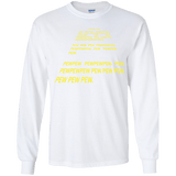 T-Shirts White / YS Pew Pew Pew Youth Long Sleeve T-Shirt