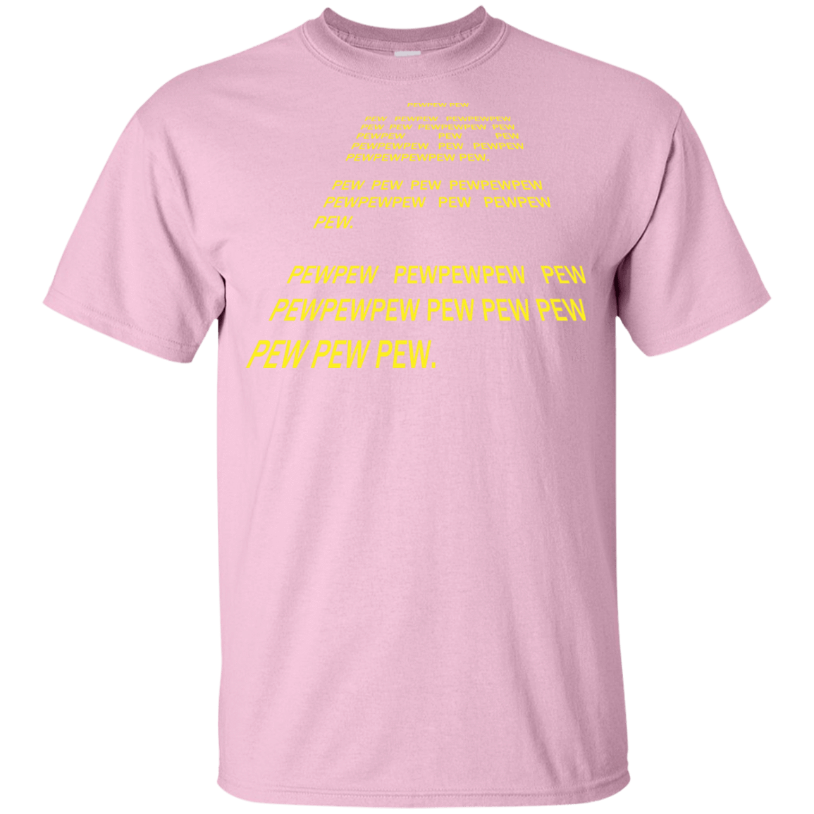 T-Shirts Light Pink / YXS Pew Pew Pew Youth T-Shirt