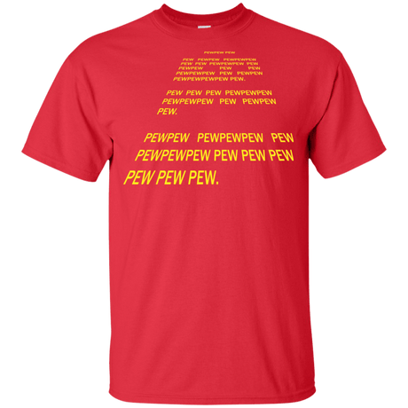 T-Shirts Red / YXS Pew Pew Pew Youth T-Shirt