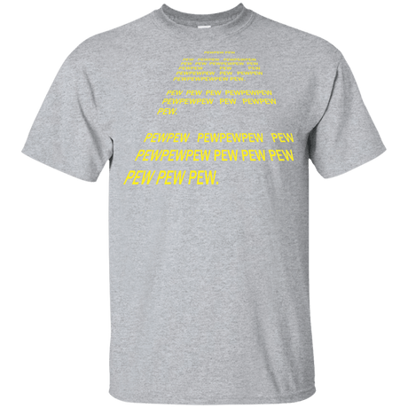 T-Shirts Sport Grey / YXS Pew Pew Pew Youth T-Shirt