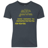 T-Shirts Vintage Navy / YXS Pew Pew Pew Youth Triblend T-Shirt