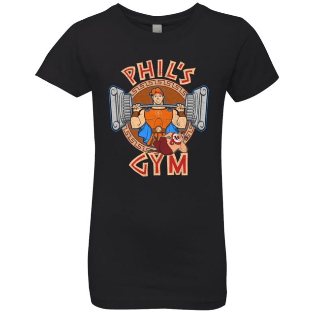 T-Shirts Black / YXS Phil's Gym Girls Premium T-Shirt