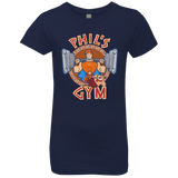 T-Shirts Midnight Navy / YXS Phil's Gym Girls Premium T-Shirt
