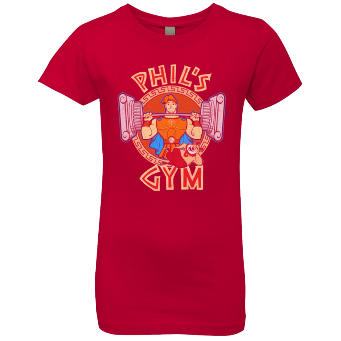 T-Shirts Red / YXS Phil's Gym Girls Premium T-Shirt