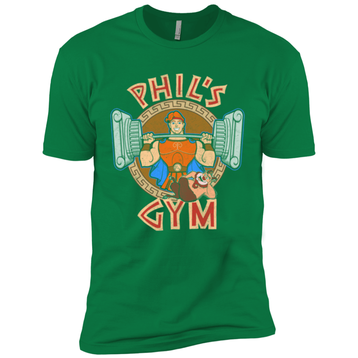 T-Shirts Kelly Green / X-Small Phil's Gym Men's Premium T-Shirt