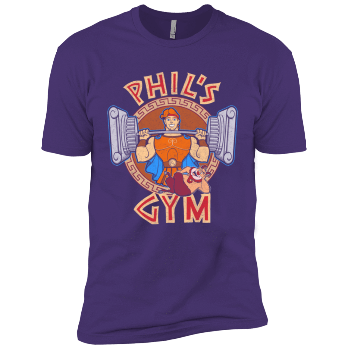 T-Shirts Purple / X-Small Phil's Gym Men's Premium T-Shirt