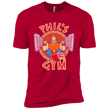 T-Shirts Red / X-Small Phil's Gym Men's Premium T-Shirt