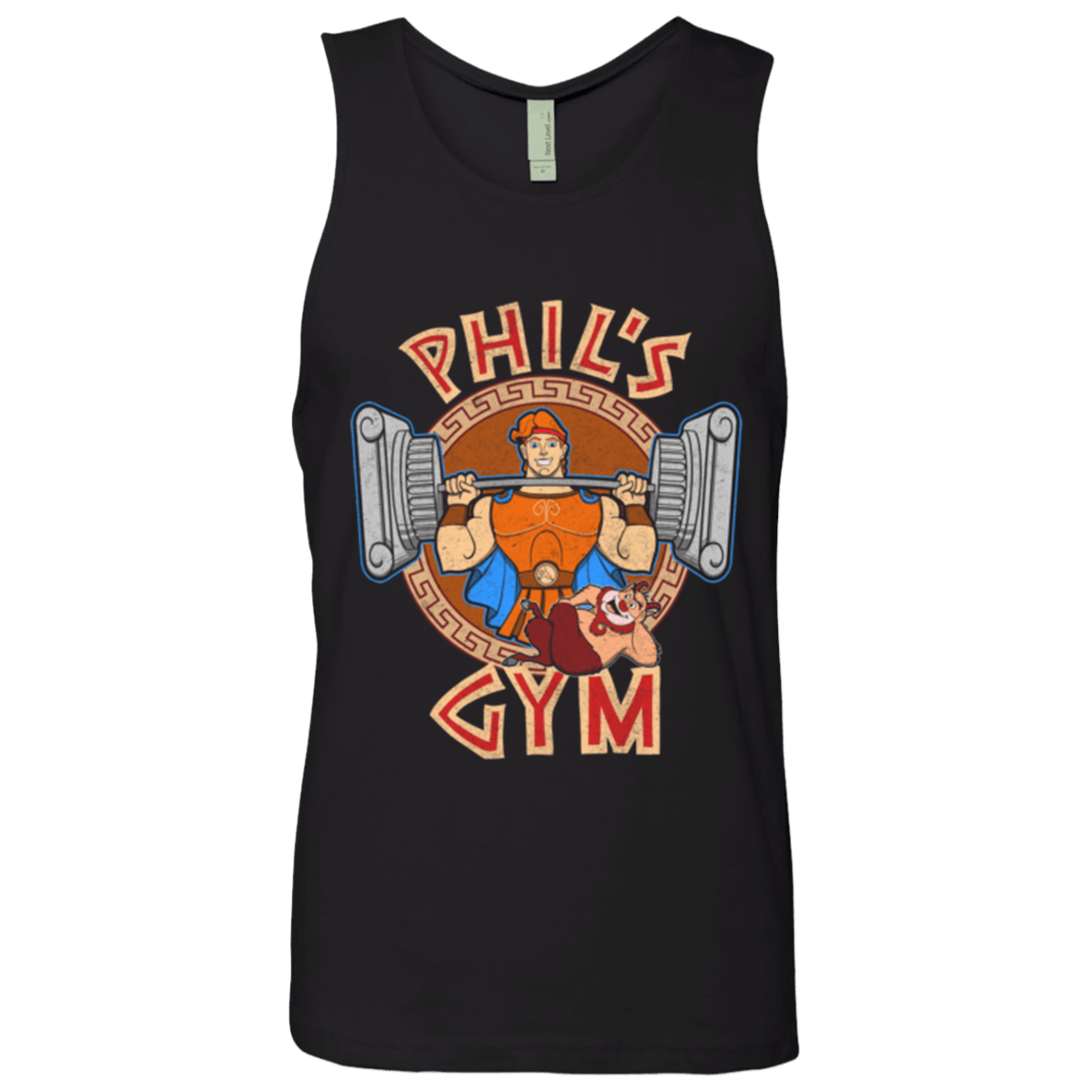 T-Shirts Black / Small Phil's Gym Men's Premium Tank Top