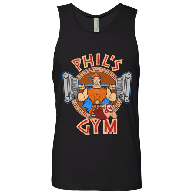T-Shirts Black / Small Phil's Gym Men's Premium Tank Top