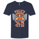 T-Shirts Midnight Navy / X-Small Phil's Gym Men's Premium V-Neck