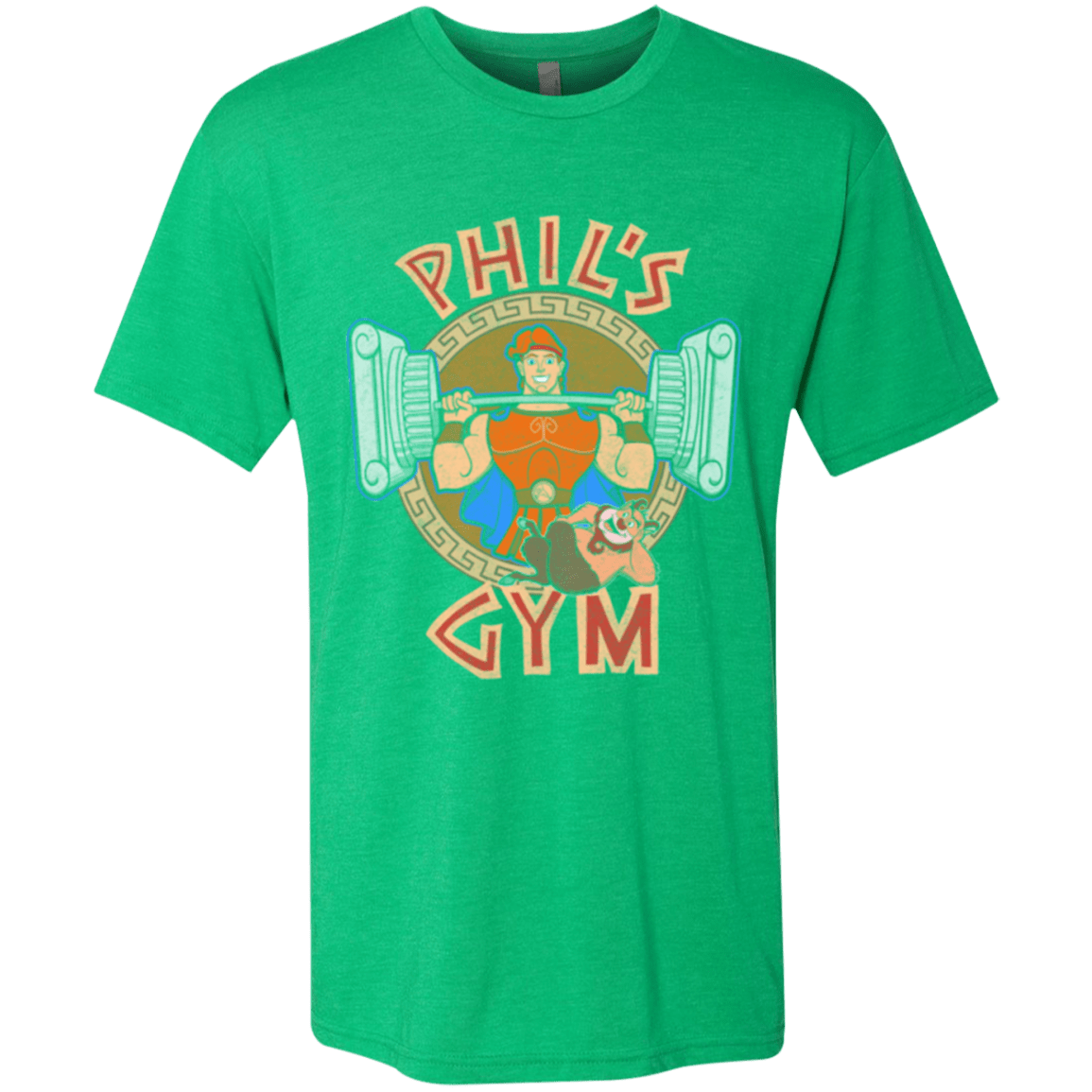 T-Shirts Envy / Small Phil's Gym Men's Triblend T-Shirt