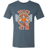 T-Shirts Indigo / Small Phil's Gym Men's Triblend T-Shirt