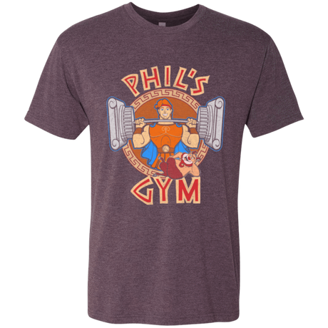T-Shirts Vintage Purple / Small Phil's Gym Men's Triblend T-Shirt