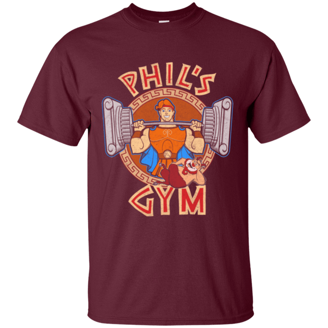 T-Shirts Maroon / Small Phil's Gym T-Shirt