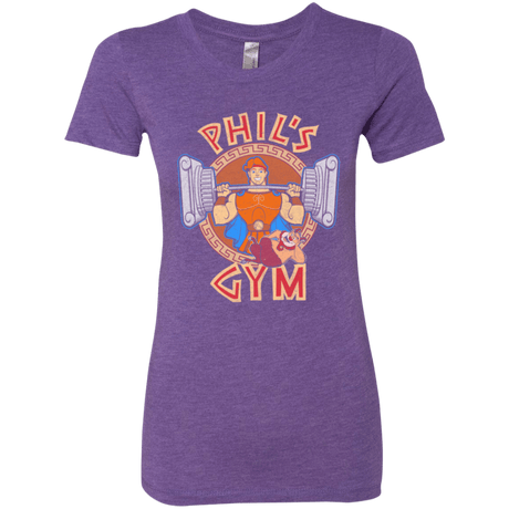 T-Shirts Purple Rush / Small Phil's Gym Women's Triblend T-Shirt