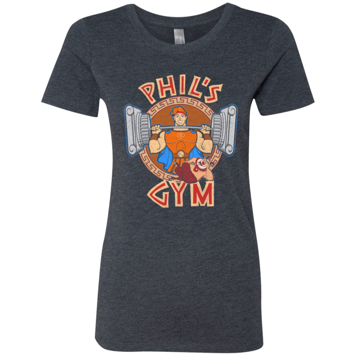 T-Shirts Vintage Navy / Small Phil's Gym Women's Triblend T-Shirt