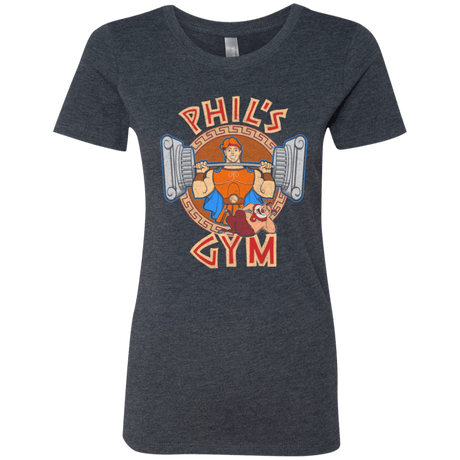 T-Shirts Vintage Navy / Small Phil's Gym Women's Triblend T-Shirt