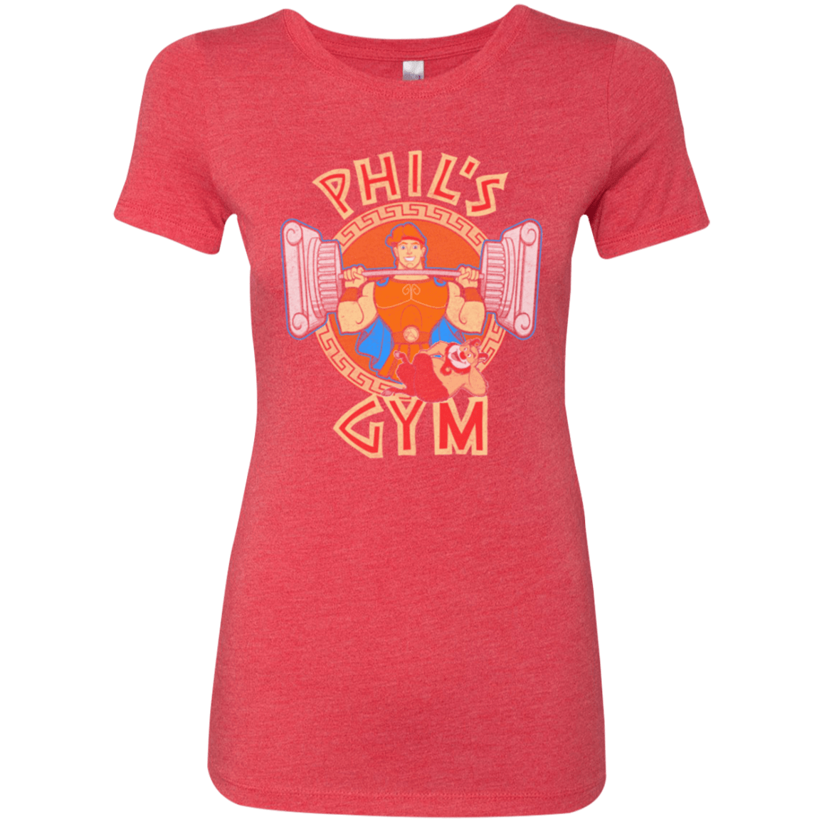 T-Shirts Vintage Red / Small Phil's Gym Women's Triblend T-Shirt
