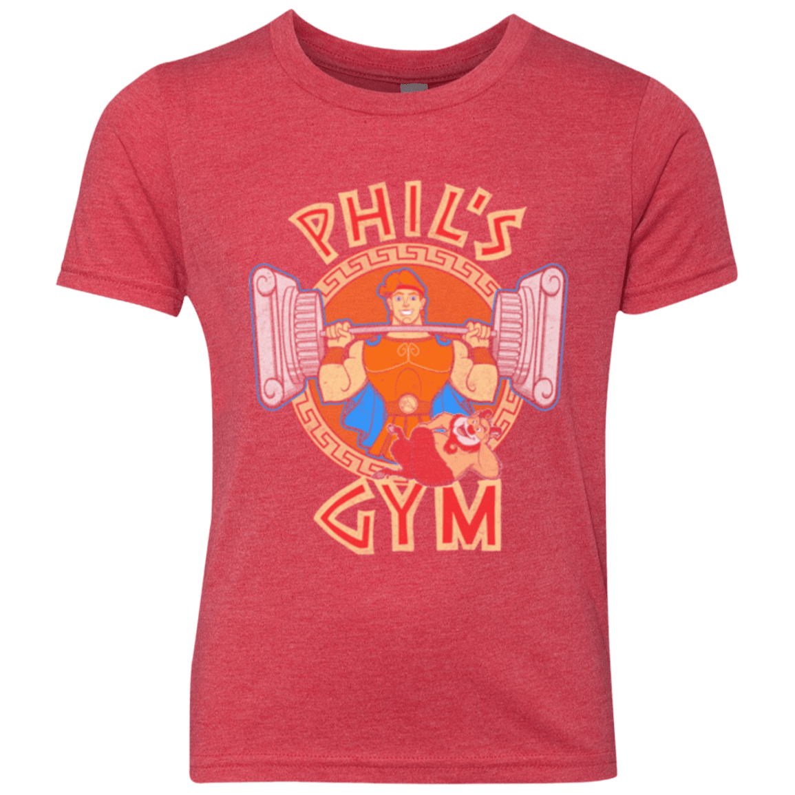 T-Shirts Vintage Red / YXS Phil's Gym Youth Triblend T-Shirt