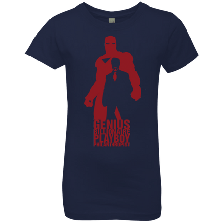 T-Shirts Midnight Navy / YXS Philanthropist Club Girls Premium T-Shirt