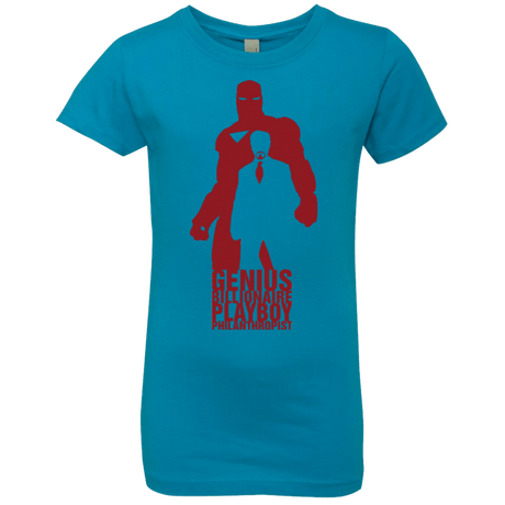 T-Shirts Turquoise / YXS Philanthropist Club Girls Premium T-Shirt