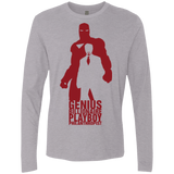 T-Shirts Heather Grey / Small Philanthropist Club Men's Premium Long Sleeve