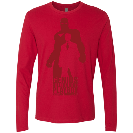 T-Shirts Red / Small Philanthropist Club Men's Premium Long Sleeve