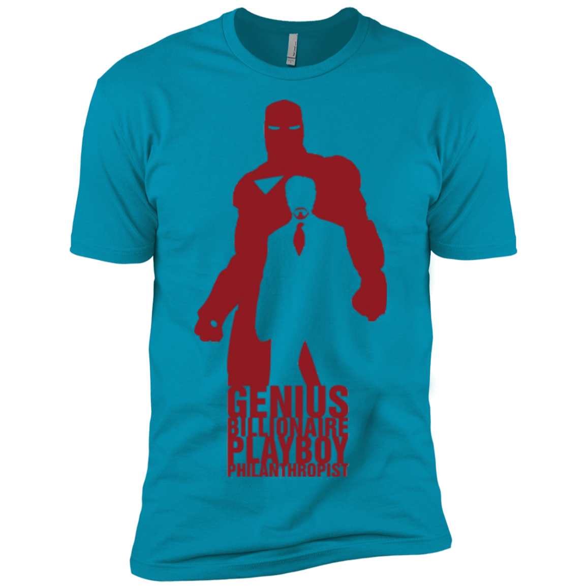 T-Shirts Turquoise / X-Small Philanthropist Club Men's Premium T-Shirt