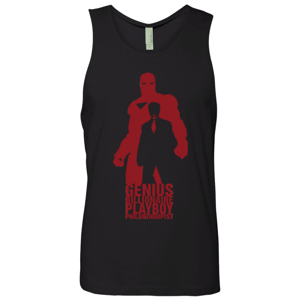 T-Shirts Black / Small Philanthropist Club Men's Premium Tank Top