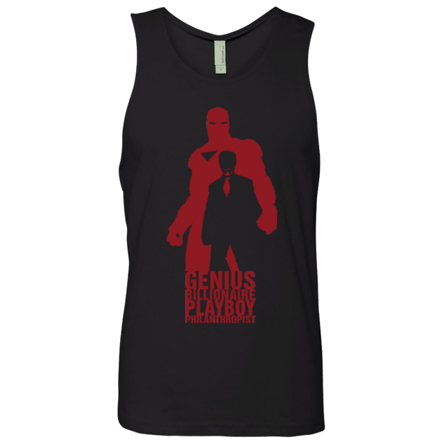T-Shirts Black / Small Philanthropist Club Men's Premium Tank Top