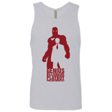 T-Shirts Heather Grey / Small Philanthropist Club Men's Premium Tank Top