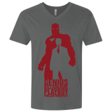 T-Shirts Heavy Metal / X-Small Philanthropist Club Men's Premium V-Neck