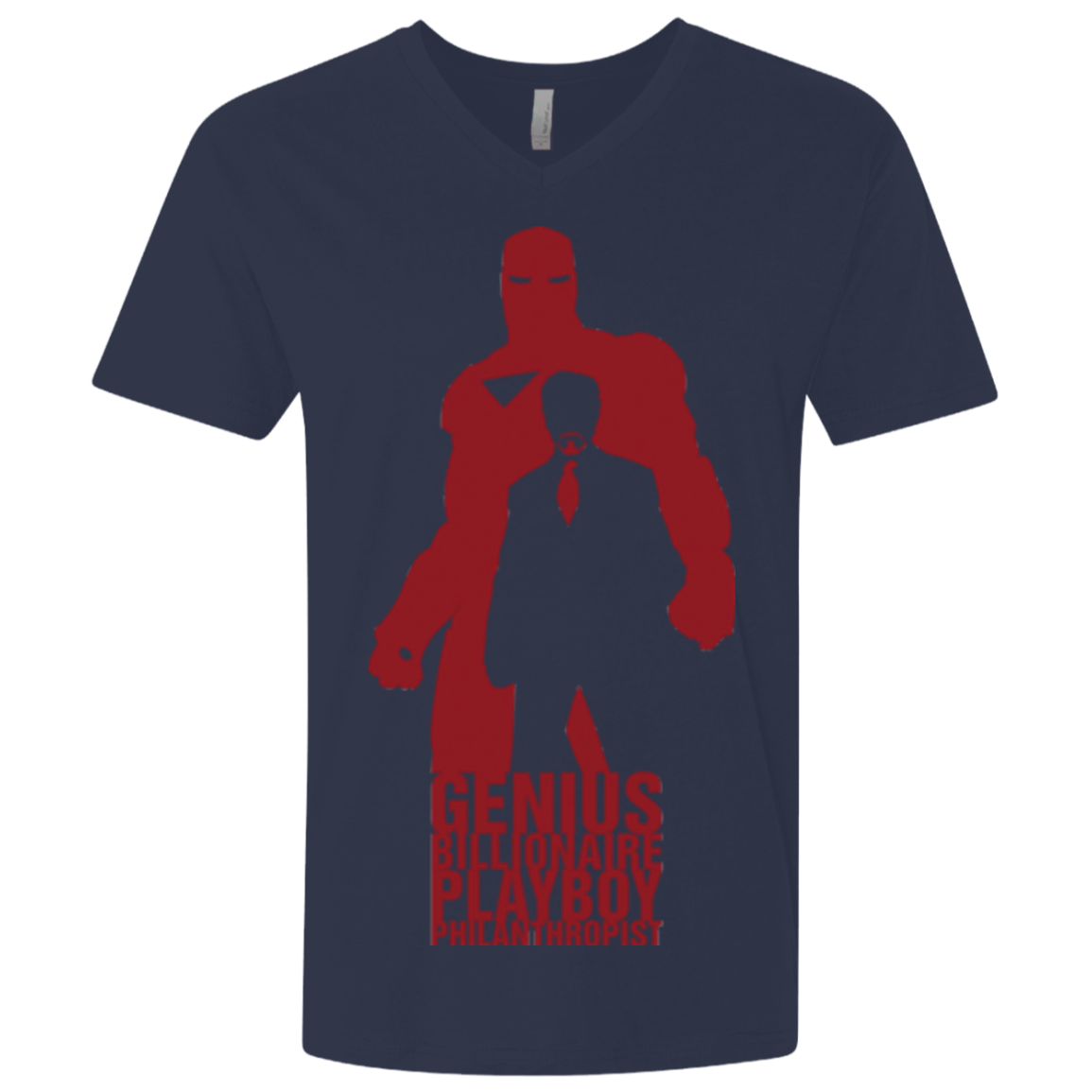 T-Shirts Midnight Navy / X-Small Philanthropist Club Men's Premium V-Neck