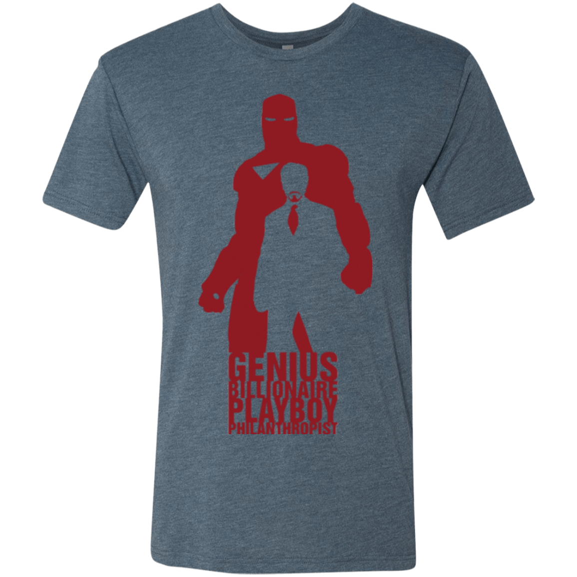 T-Shirts Indigo / Small Philanthropist Club Men's Triblend T-Shirt