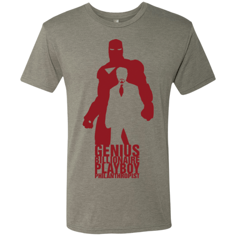 T-Shirts Venetian Grey / Small Philanthropist Club Men's Triblend T-Shirt
