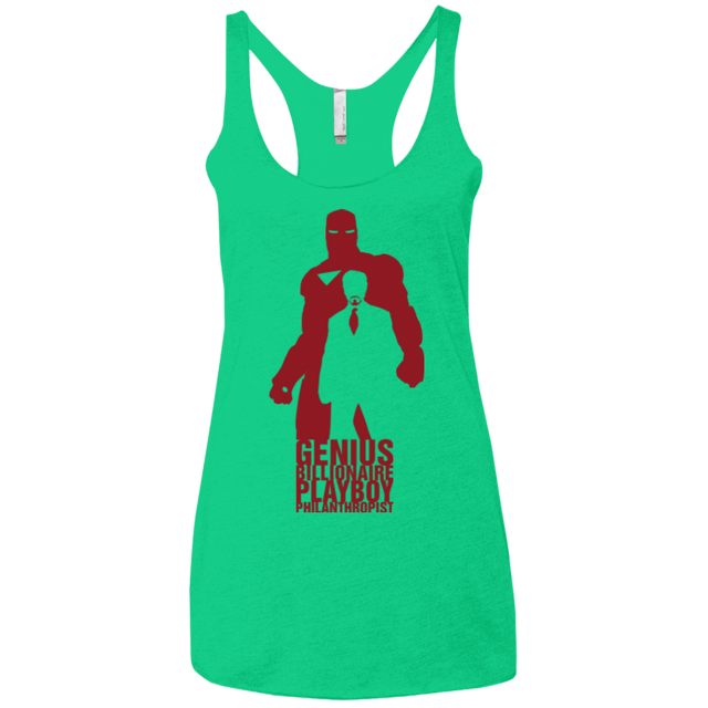 T-Shirts Envy / X-Small Philanthropist Club Women's Triblend Racerback Tank