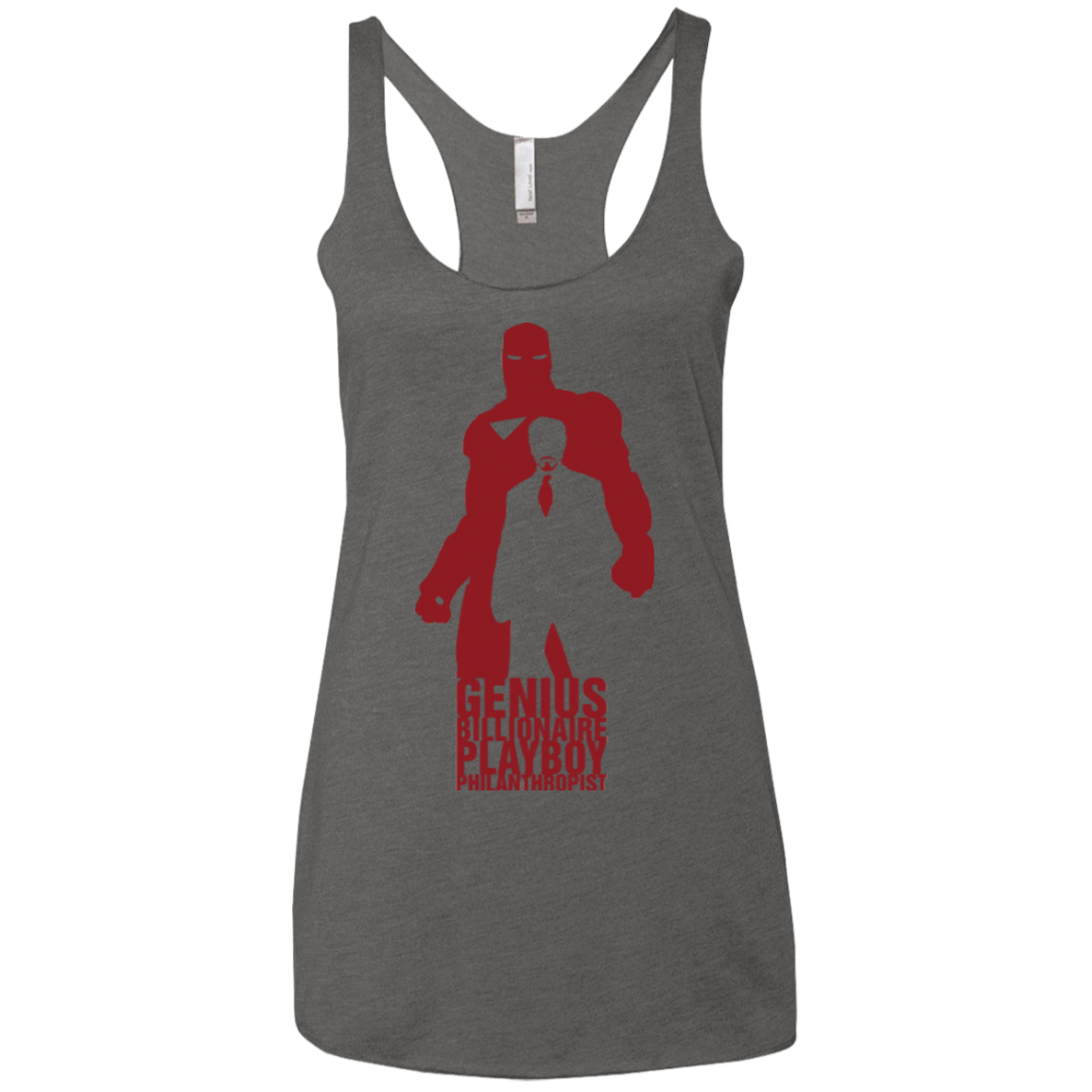 T-Shirts Premium Heather / X-Small Philanthropist Club Women's Triblend Racerback Tank