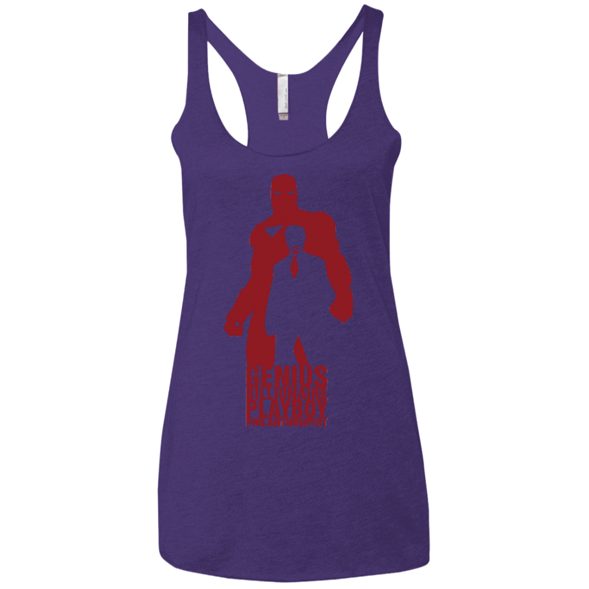 Philanthropist Club Women's Triblend Racerback Tank