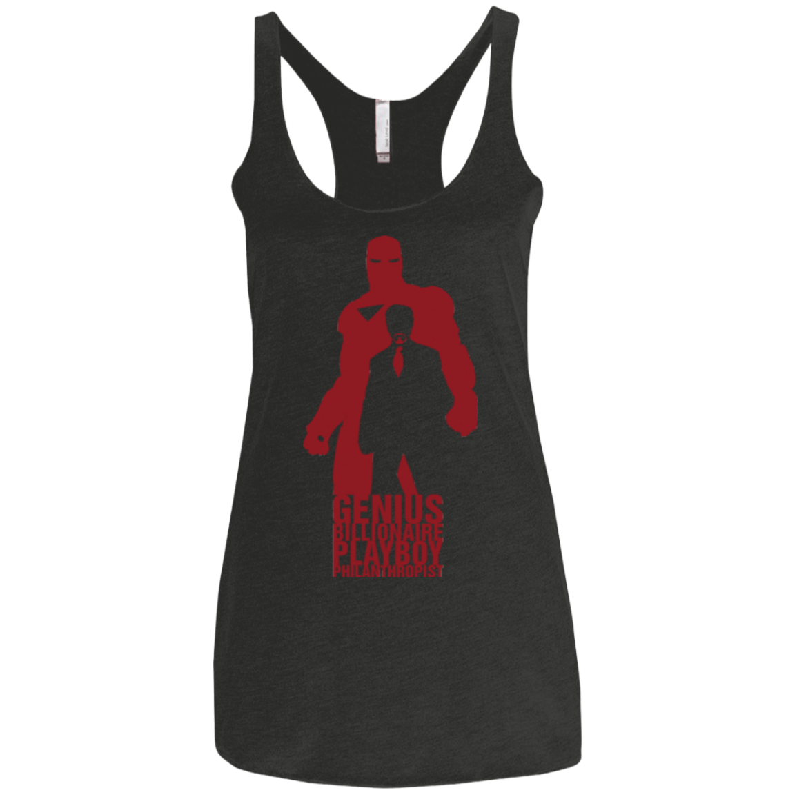 T-Shirts Vintage Black / X-Small Philanthropist Club Women's Triblend Racerback Tank