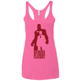 T-Shirts Vintage Pink / X-Small Philanthropist Club Women's Triblend Racerback Tank