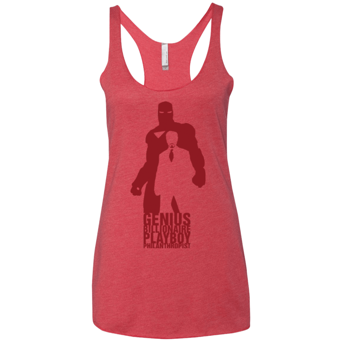 T-Shirts Vintage Red / X-Small Philanthropist Club Women's Triblend Racerback Tank