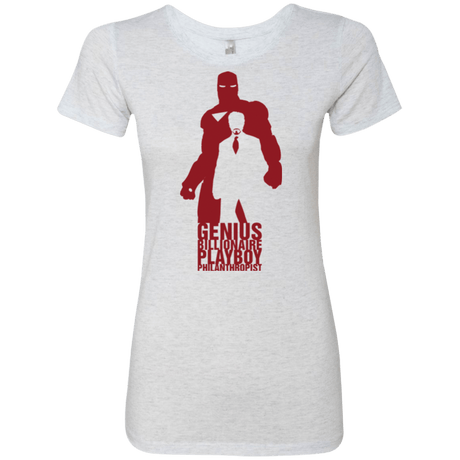 T-Shirts Heather White / Small Philanthropist Club Women's Triblend T-Shirt