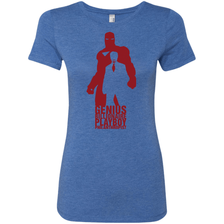 T-Shirts Vintage Royal / Small Philanthropist Club Women's Triblend T-Shirt
