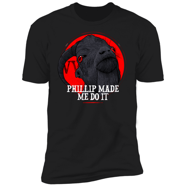 T-Shirts Black / X-Small Phillp Made Me Do It Men's Premium T-Shirt