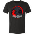 T-Shirts Vintage Black / S Phillp Made Me Do It Men's Triblend T-Shirt