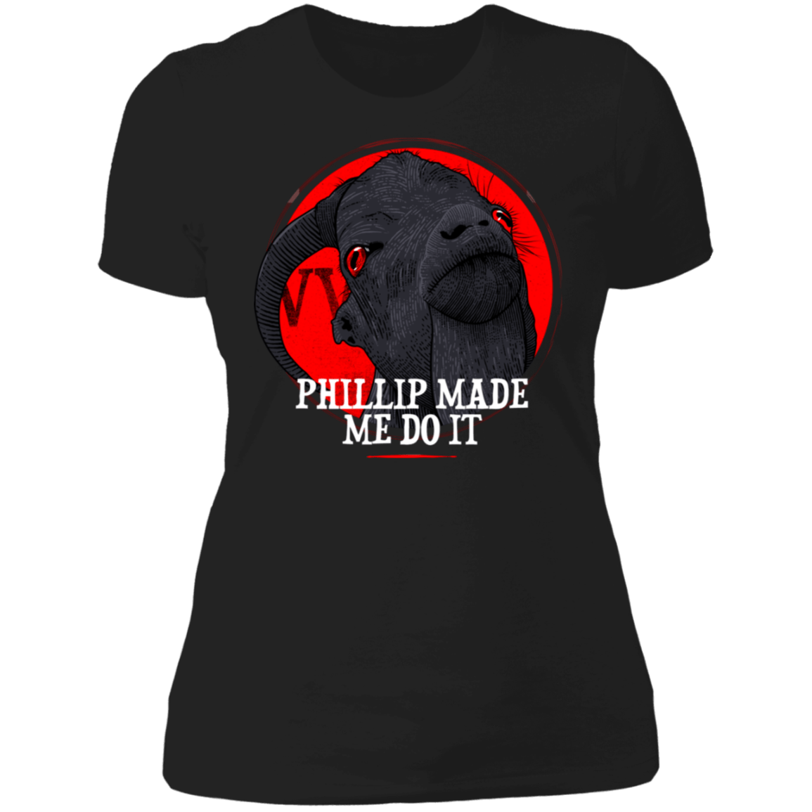 T-Shirts Black / X-Small Phillp Made Me Do It Women's Premium T-Shirt